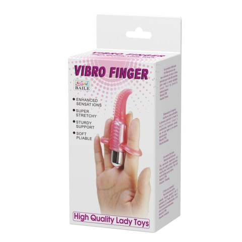 BAILE- VIBRO FINGER, 10 vibration functions BAILE- VIBRO FINGER, 10 vibration functions