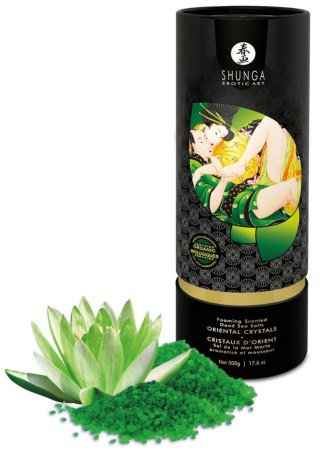 Shunga - Sól do kąpieli - Bath Salts Oriental Crystals Lotus Flower