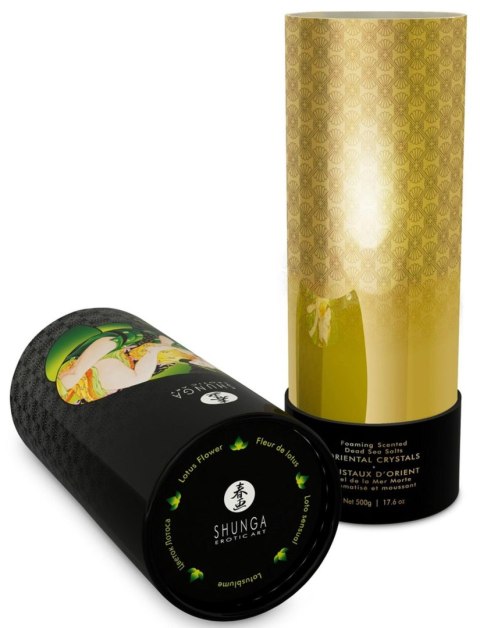 Shunga - Sól do kąpieli - Bath Salts Oriental Crystals Lotus Flower Shunga - Sól do kąpieli - Bath Salts Oriental Crystals Lotus Flower
