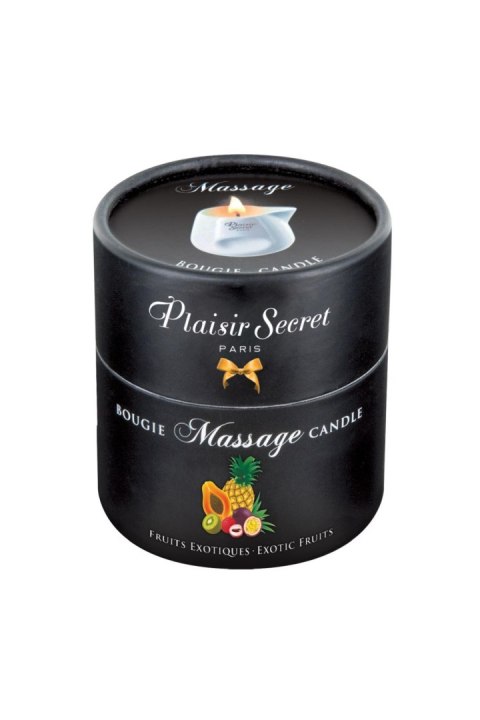Plaisir Secret - Świeca do masażu - EXOT FRUIT MASSAGE CANDLE 80ML Plaisir Secret - Świeca do masażu - EXOT FRUIT MASSAGE CANDLE 80ML