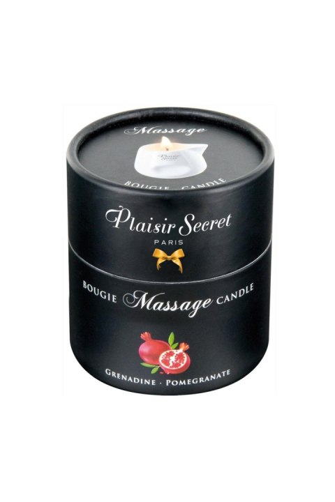 Plaisir Secret - Świeca do masażu - GRENADINE MASSAGE CANDLE 80ML Plaisir Secret - Świeca do masażu - GRENADINE MASSAGE CANDLE 80ML