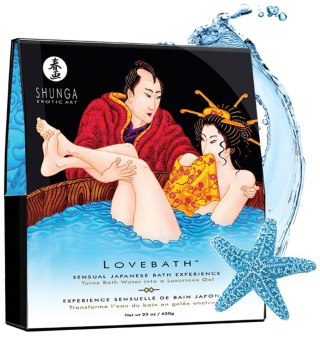 Shunga - Zestaw do żelowej kąpieli - Gel Lovebath Ocean de Tentations