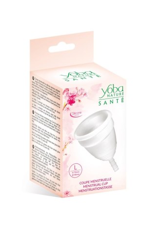 Yoba - Kubeczek menstruacyjny - MENSTRUAL CUP WHITE L (Size: T2)