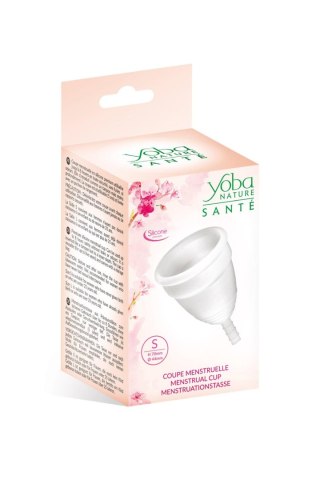 Yoba - Kubeczek menstruacyjny - MENSTRUAL CUP WHITE S (Size: T1)