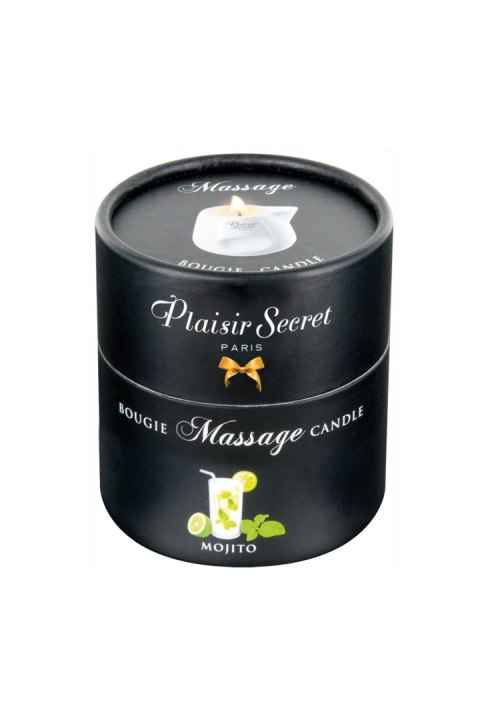 Plaisir Secret - Świeca do masażu - MOJITO MASSAGE CANDLE 80ML Plaisir Secret - Świeca do masażu - MOJITO MASSAGE CANDLE 80ML