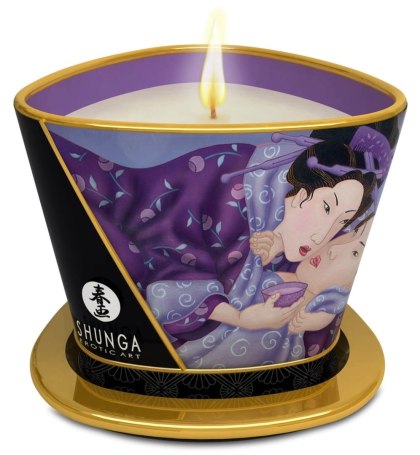 Shunga - Świeca do masażu - Massage Candle Exotic Fruits