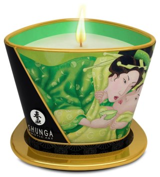 Shunga - Świeca do masażu - Massage Candle Exotic Green Tea