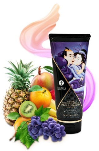 Shunga - Krem do masażu - Massage Cream Exotic Fruits