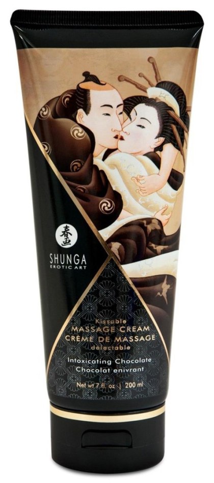 Shunga - Krem do masażu - Massage Cream Intoxicating Chocolate