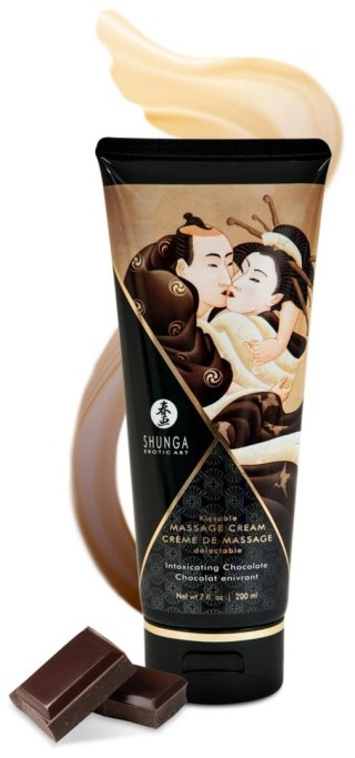 Shunga - Krem do masażu - Massage Cream Intoxicating Chocolate