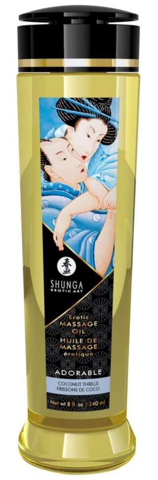 Shunga - Olejek do masażu - Massage Oil Adorable Coconut Thrills