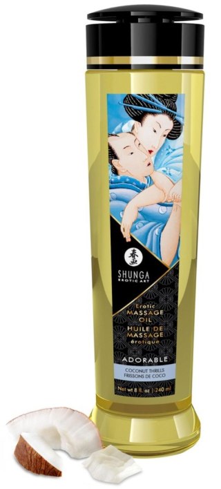 Shunga - Olejek do masażu - Massage Oil Adorable Coconut Thrills