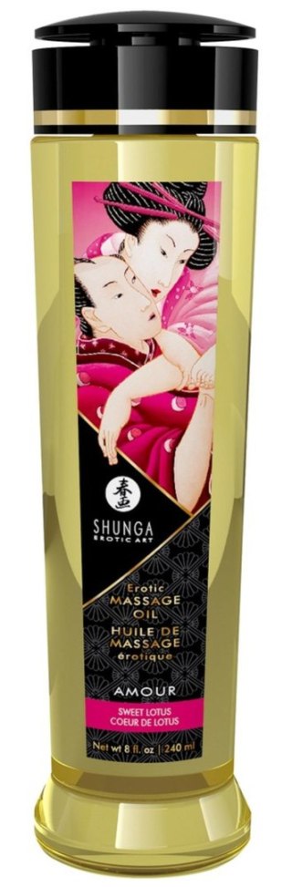 Shunga - Olejek do masażu - Massage Oil Amour SWEET LOTUS