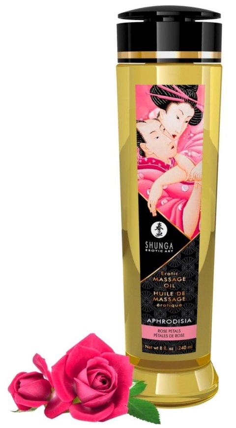 Shunga - Olejek do masażu - Massage Oil Aphrodisia ROSE PETALS Shunga - Olejek do masażu - Massage Oil Aphrodisia ROSE PETALS
