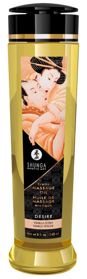 Shunga - Olejek do masażu - Massage Oil Desire VANILLA FETISH