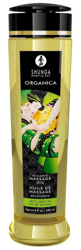 Shunga - Olejek do masażu - Massage Oil Organica EXOTIC GREEN TEA