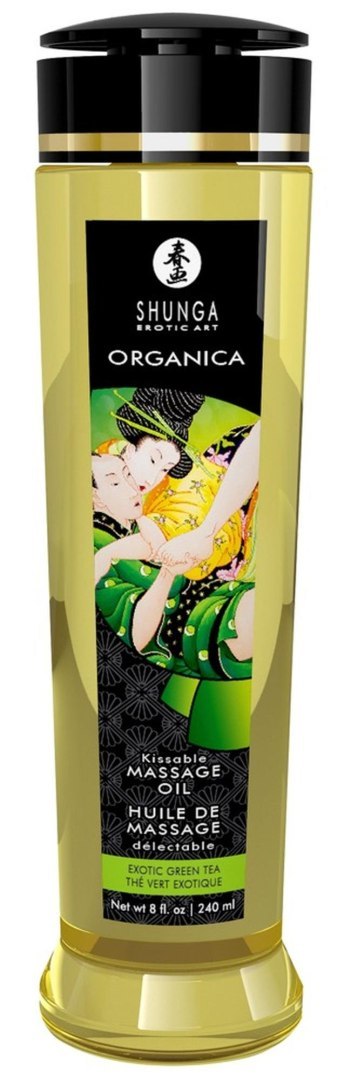 Shunga - Olejek do masażu - Massage Oil Organica EXOTIC GREEN TEA Shunga - Olejek do masażu - Massage Oil Organica EXOTIC GREEN TEA