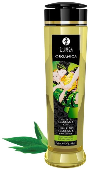 Shunga - Olejek do masażu - Massage Oil Organica EXOTIC GREEN TEA