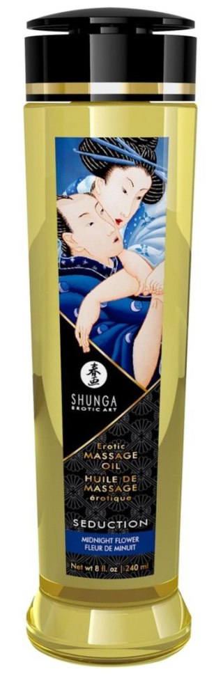 Shunga - Olejek do masażu - Massage Oil Seduction Midnight Flower