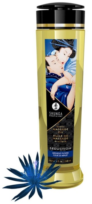 Shunga - Olejek do masażu - Massage Oil Seduction Midnight Flower