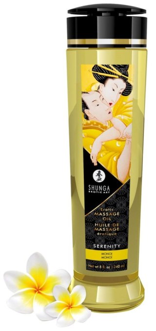 Shunga - Olejek do masażu - Massage Oil Serenity MONOI