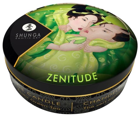 Shunga - Świeca do masażu - Mini Massage Candle Exotic Green Tea Shunga - Świeca do masażu - Mini Massage Candle Exotic Green Tea