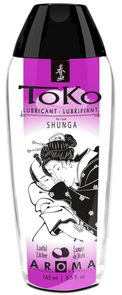 Shunga - Lubrykant smakowy na bazie wody - Aroma Litchee 165 ml