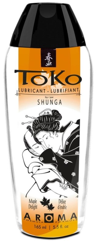 Shunga - Lubrykant smakowy na bazie wody - Aroma Maple Delight 165 ml