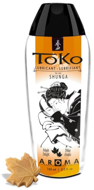 Shunga - Lubrykant smakowy na bazie wody - Aroma Maple Delight 165 ml