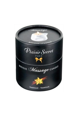 Plaisir Secret - Świeca do masażu - VANILLA MASSAGE CANDLE 80ML