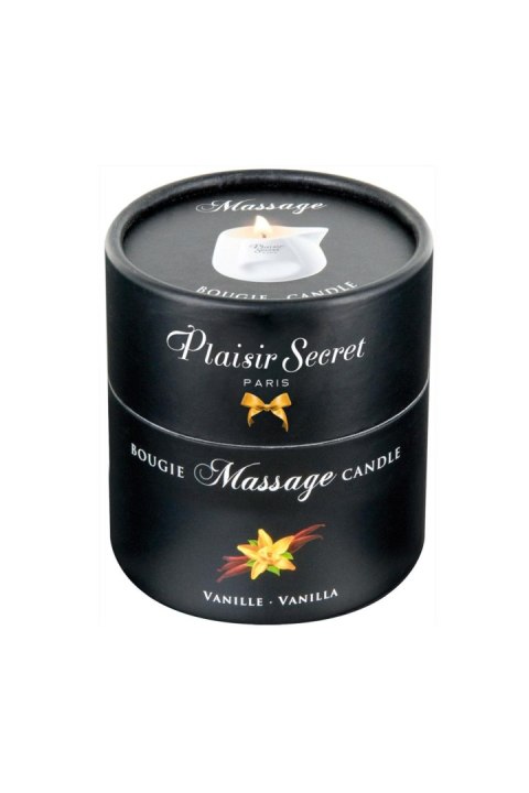Plaisir Secret - Świeca do masażu - VANILLA MASSAGE CANDLE 80ML Plaisir Secret - Świeca do masażu - VANILLA MASSAGE CANDLE 80ML
