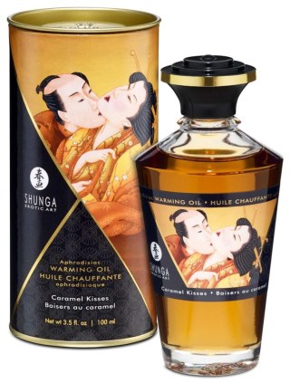 Shunga - Rozgrzewający olejek do masażu - Warming Oil Caramel Kisses