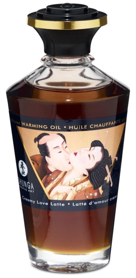 Shunga - Rozgrzewający olejek do masażu - Warming Oil Creamy Love Latte Shunga - Rozgrzewający olejek do masażu - Warming Oil Creamy Love Latte