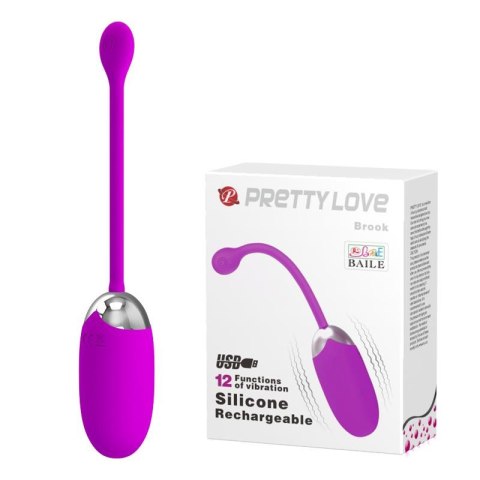 PRETTY LOVE -BROOK, 12 vibration functions Memory function PRETTY LOVE -BROOK, 12 vibration functions Memory function