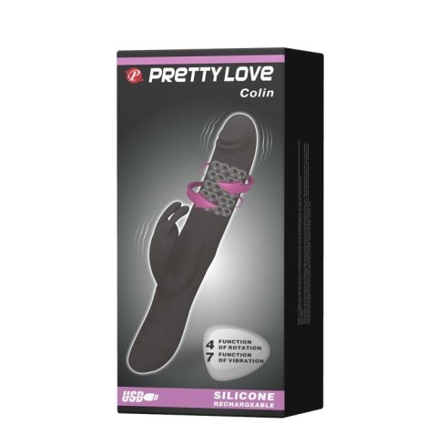 PRETTY LOVE - COLIN, USB, 7 vibration, 4 rotation PRETTY LOVE - COLIN, USB, 7 vibration, 4 rotation
