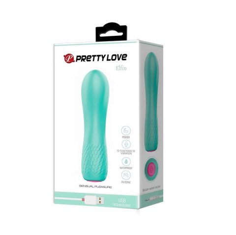 PRETTY LOVE - ELFIN 12 FUNCTIONS USB GREEN PRETTY LOVE - ELFIN 12 FUNCTIONS USB GREEN