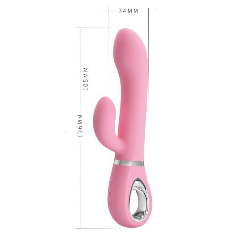 PRETTY LOVE - TERNENCE USB PINK 4 rot. 12 vibration PRETTY LOVE - TERNENCE USB PINK 4 rot. 12 vibration