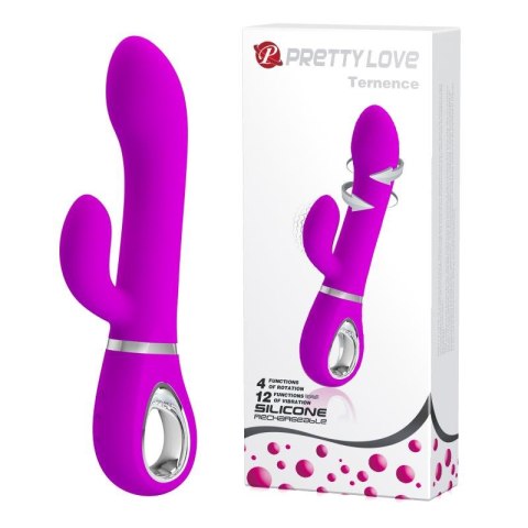 PRETTY LOVE - TERNENCE USB PURPLE 4 rot. 12 vibration PRETTY LOVE - TERNENCE USB PURPLE 4 rot. 12 vibration