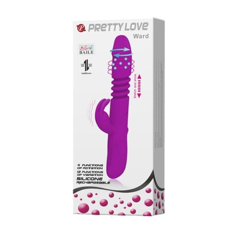 PRETTY LOVE - WARD, USB, 12 vibration, 4 rotation PRETTY LOVE - WARD, USB, 12 vibration, 4 rotation