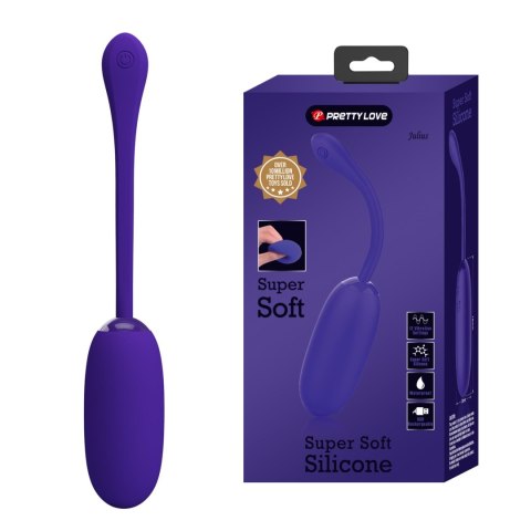 PRETTY LOVE - JULIUS EGG Purple 12 function vibrations PRETTY LOVE - JULIUS EGG Purple 12 function vibrations