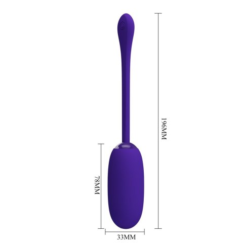 PRETTY LOVE - JULIUS EGG Purple 12 function vibrations PRETTY LOVE - JULIUS EGG Purple 12 function vibrations