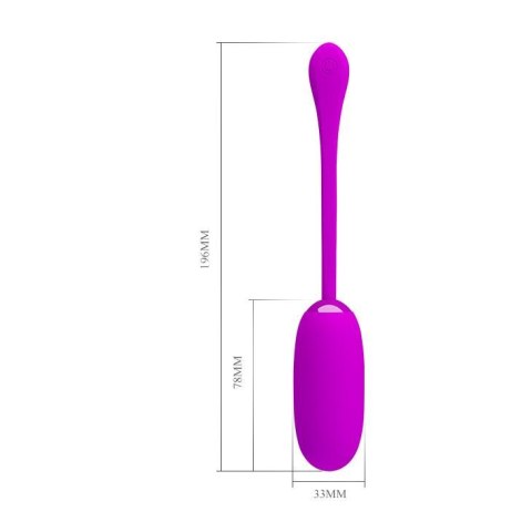 PRETTY LOVE - JULIUS EGG RED PINK 12 function vibrations PRETTY LOVE - JULIUS EGG RED PINK 12 function vibrations