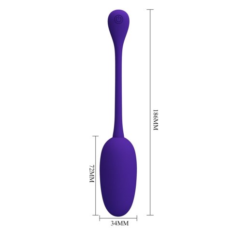 PRETTY LOVE - KNUCKER Purple, 12 vibration functions Memory function PRETTY LOVE - KNUCKER Purple, 12 vibration functions Memory function