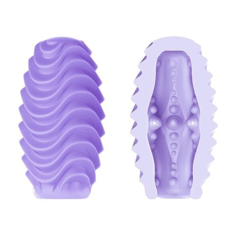 PRETTY LOVE - Romantic double sided egg PURPLE PRETTY LOVE - Romantic double sided egg PURPLE