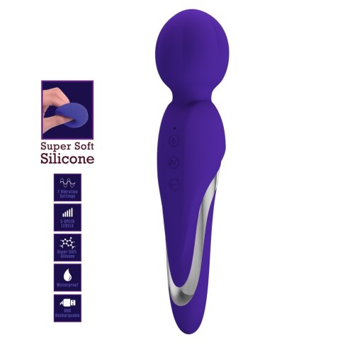 PRETTY LOVE - WALTER PURPLE 7 function vibrations PRETTY LOVE - WALTER PURPLE 7 function vibrations