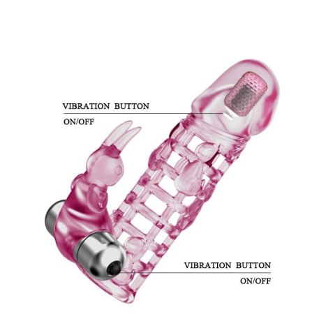 BAILE - ULTIMATE LOVE SLEEVE, Vibration 10 vibration functions BAILE - ULTIMATE LOVE SLEEVE, Vibration 10 vibration functions