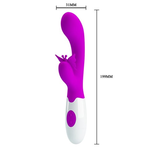 PRETTY LOVE - BUTTERFLY KISS, 30 vibration functions PRETTY LOVE - BUTTERFLY KISS, 30 vibration functions