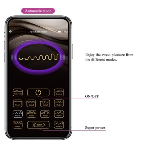 PRETTY LOVE - Baird, 12 vibration functions Mobile APP Long-distance Control PRETTY LOVE - Baird, 12 vibration functions Mobile APP Long-distance Control