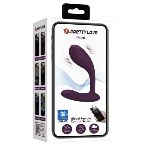 PRETTY LOVE - Baird Purple, 12 vibration functions Mobile APP Long-distance Control PRETTY LOVE - Baird Purple, 12 vibration functions Mobile APP Long-distance Control