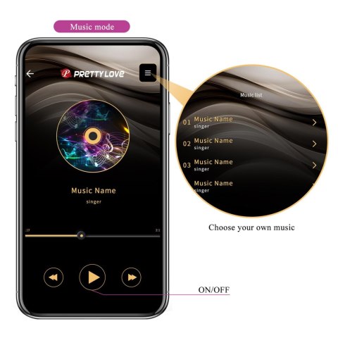 PRETTY LOVE - Baird Purple, 12 vibration functions Mobile APP Long-distance Control PRETTY LOVE - Baird Purple, 12 vibration functions Mobile APP Long-distance Control